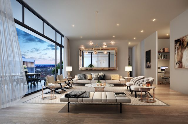 Bán căn hộ Penthouse diện tích 200m2 chung cư Essensia ban công Đông Nam view rộng thoáng