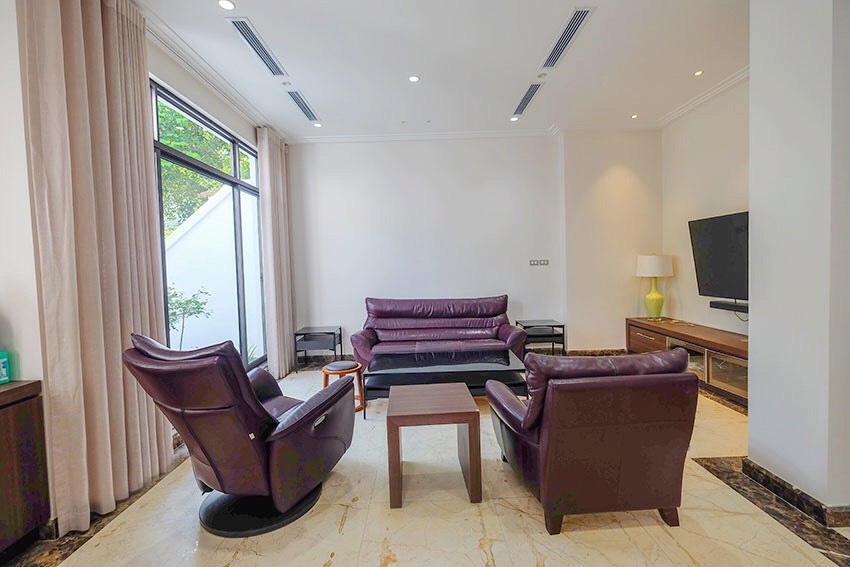 Cho thuê nhà liền kề Mailand Hanoi City, hướng Đông, căn góc đẹp nhất dự án!